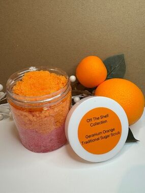 Handcrafted Sugar Scrub- Geranium Orange